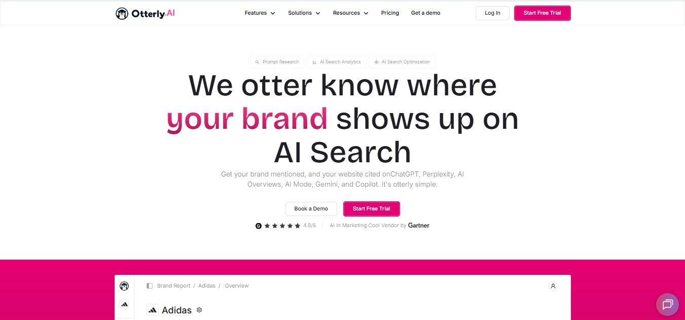 Otterly chatgpt visibility trackers for brands