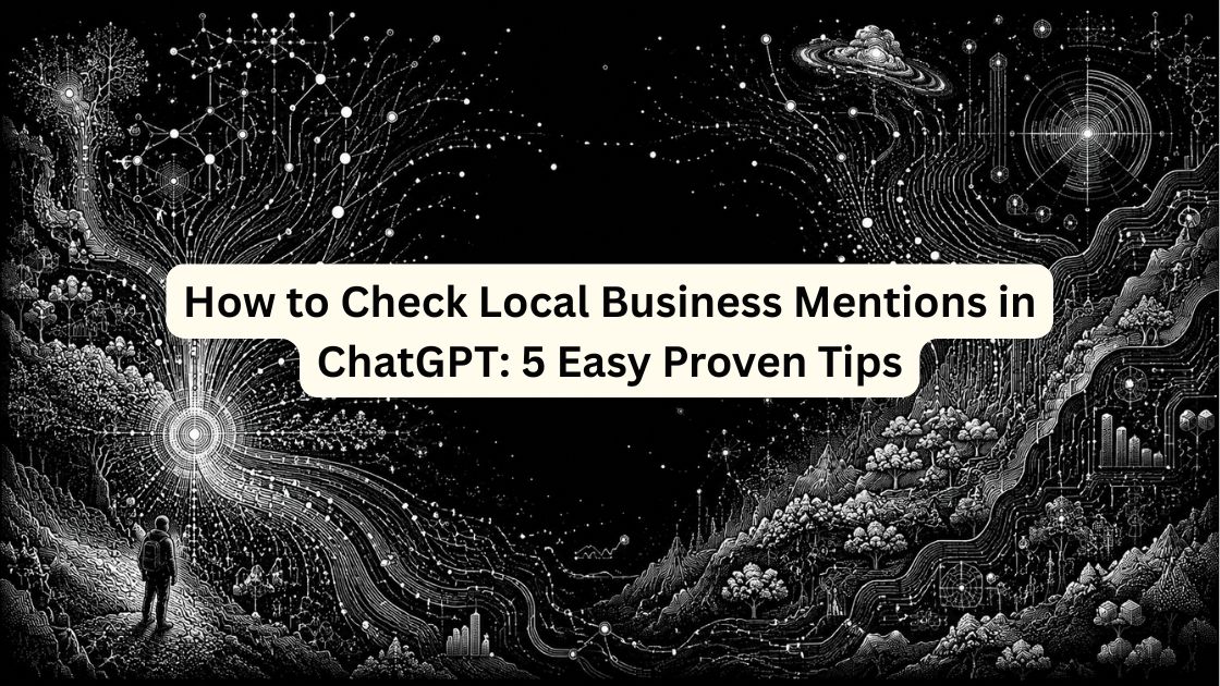 How to Check Local Business Mentions in ChatGPT: 5 Easy Proven Tips