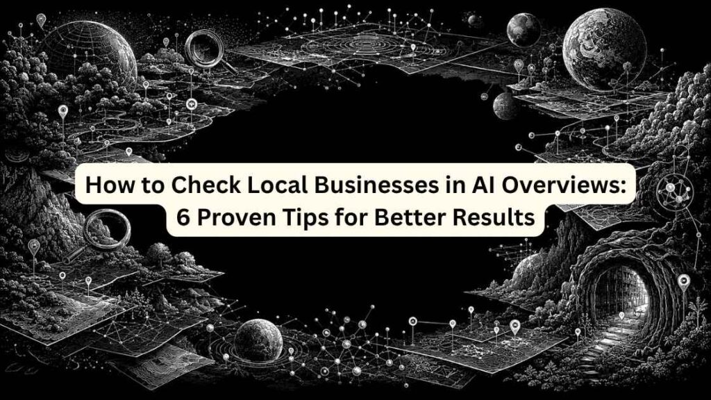 Local Businesses in AI Overviews