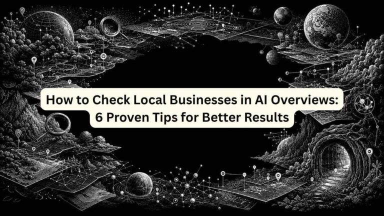 Local Businesses in AI Overviews